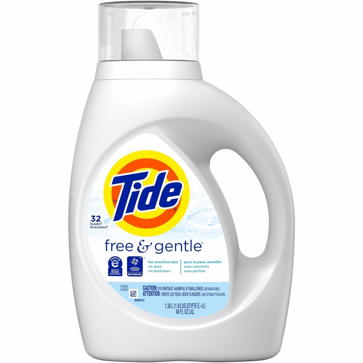 Tide PGC41823 Free & Gentle Detergent 1 / Bottle