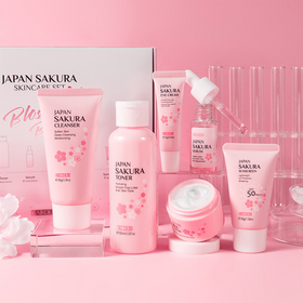 Japan Sakura Skincare Gift Set- 6 peices